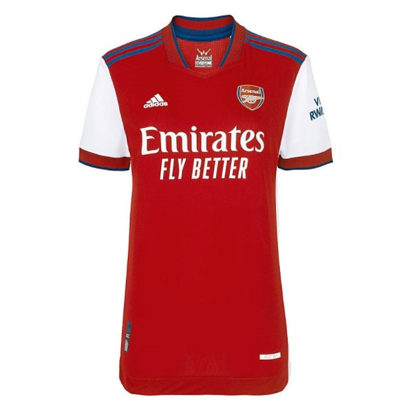 Camiseta Arsenal 1ª Kit Mujer 2021 2022